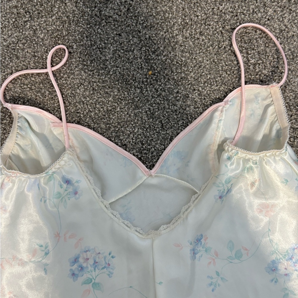 Vintage Floral Lingereine‎ One Piece Bodysuit Women's Size Small - Picture 12 of 15